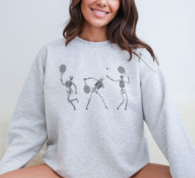 Skeleton Tennis Sweatshirt