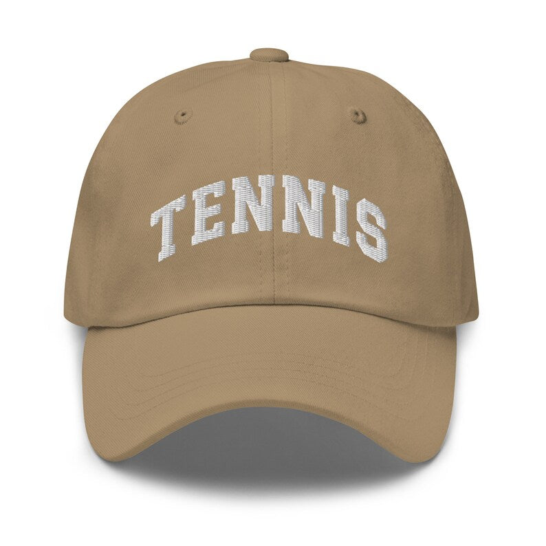 Printed Tennis Baseball Hat