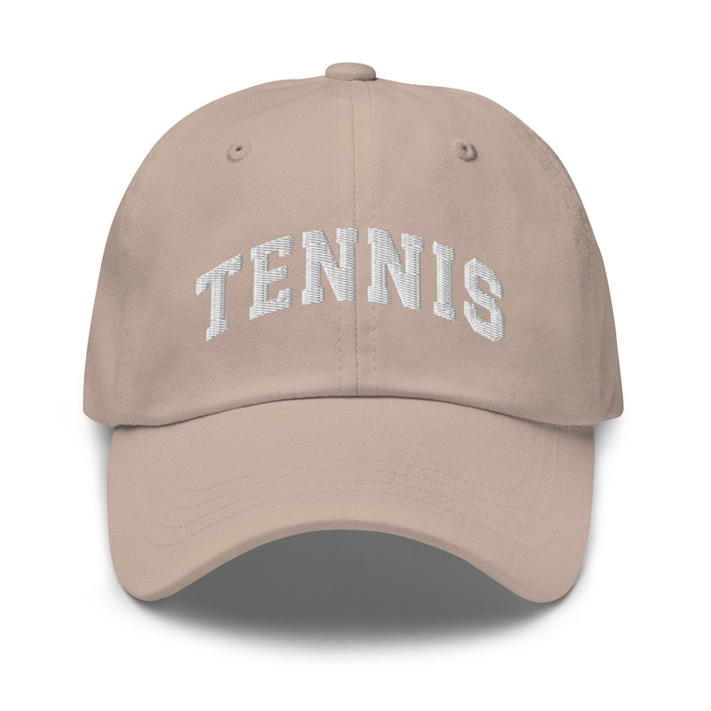 Printed Tennis Baseball Hat