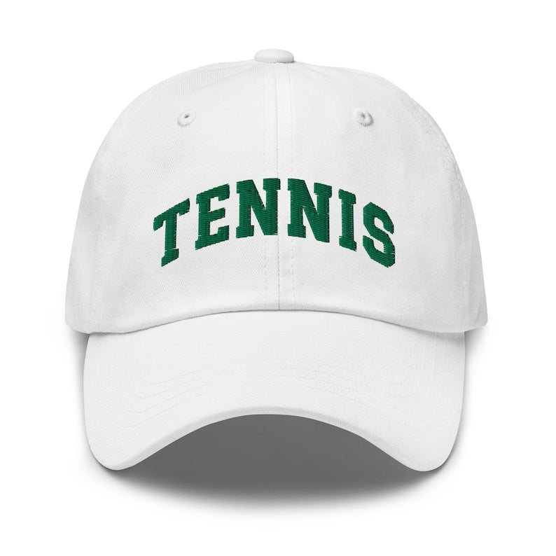 Printed Tennis Baseball Hat