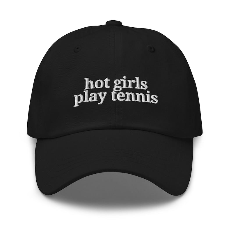 Printed  Hot Girls Play Tennis Hat