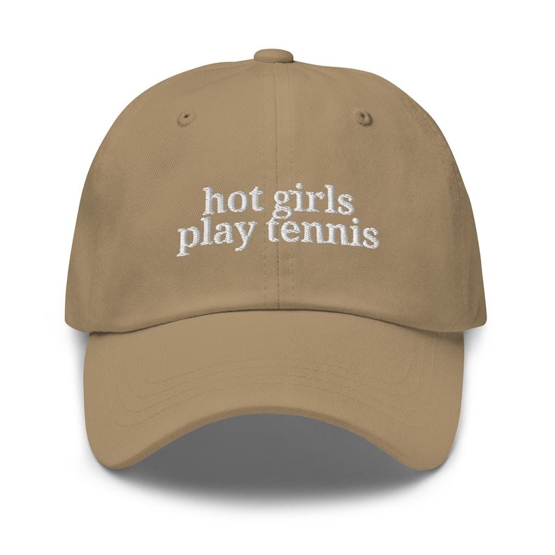 Printed  Hot Girls Play Tennis Hat