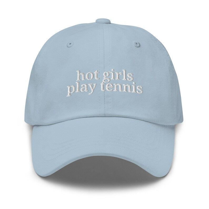 Printed  Hot Girls Play Tennis Hat