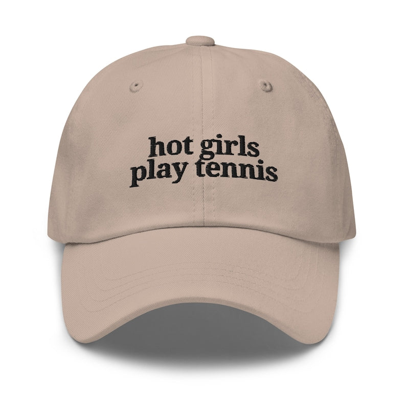 Printed  Hot Girls Play Tennis Hat