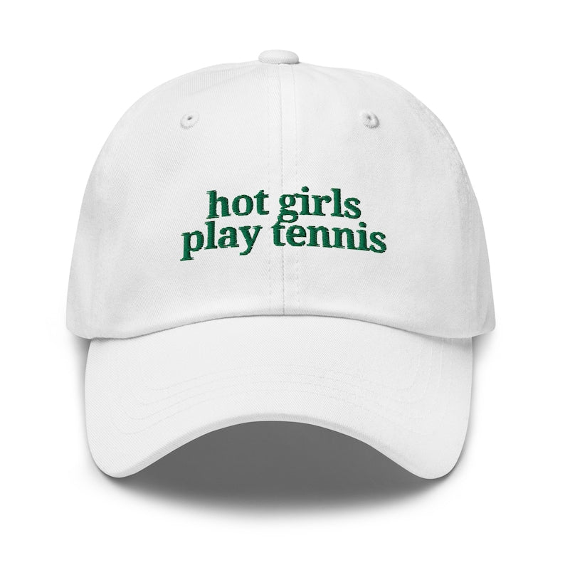 Printed  Hot Girls Play Tennis Hat