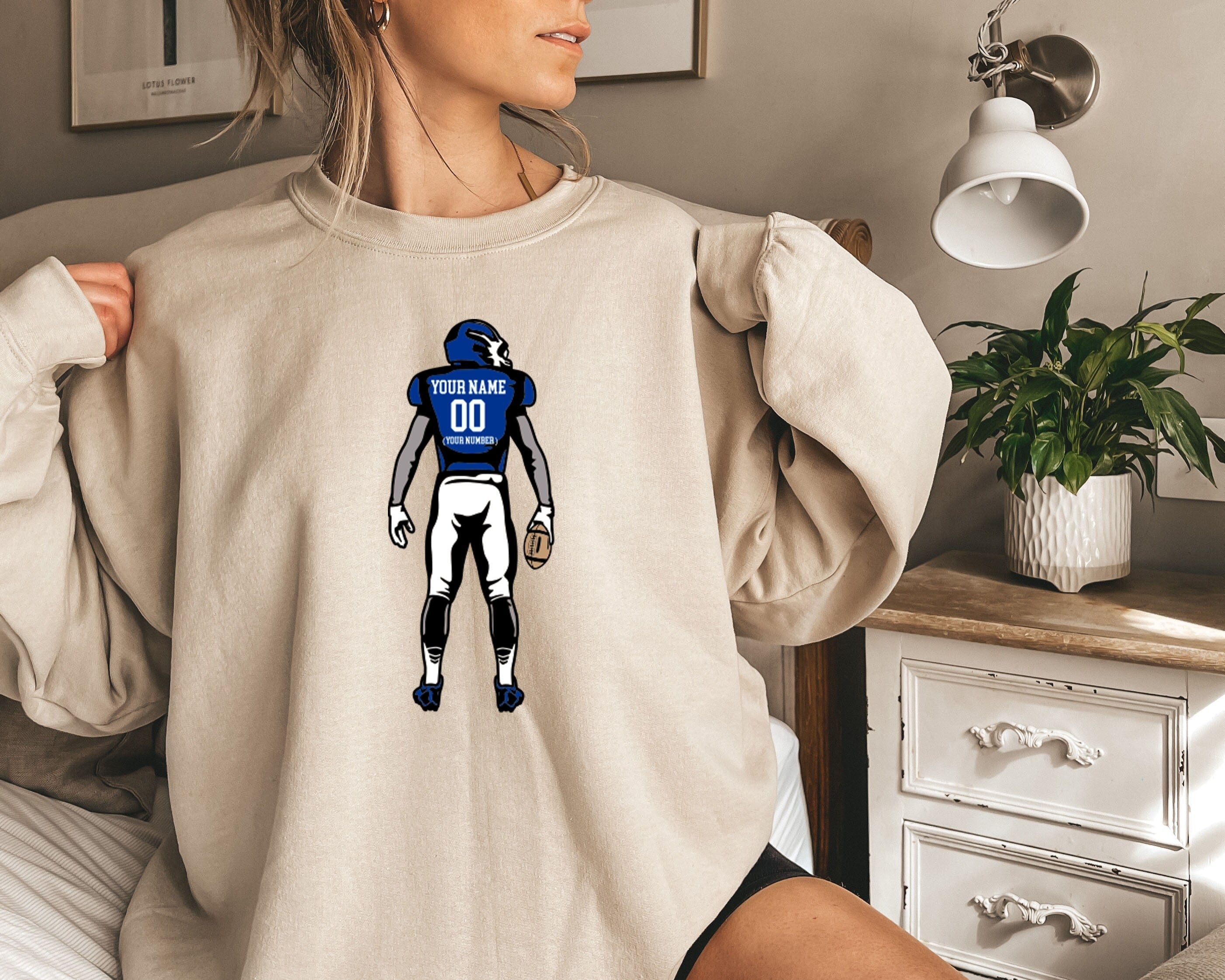 Custom Football Season Sweatshirt