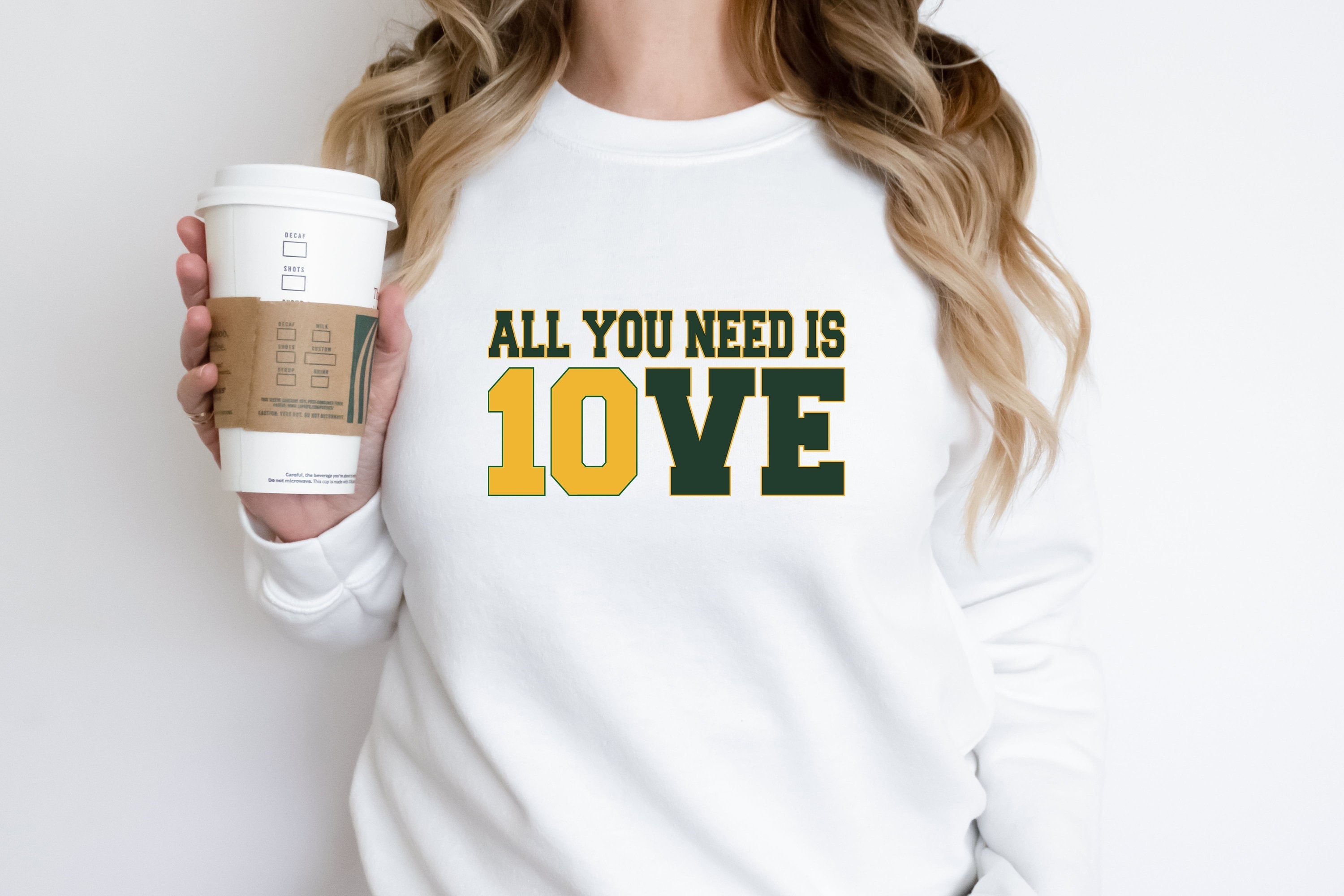 All You Need is Love Football Sweatshirt