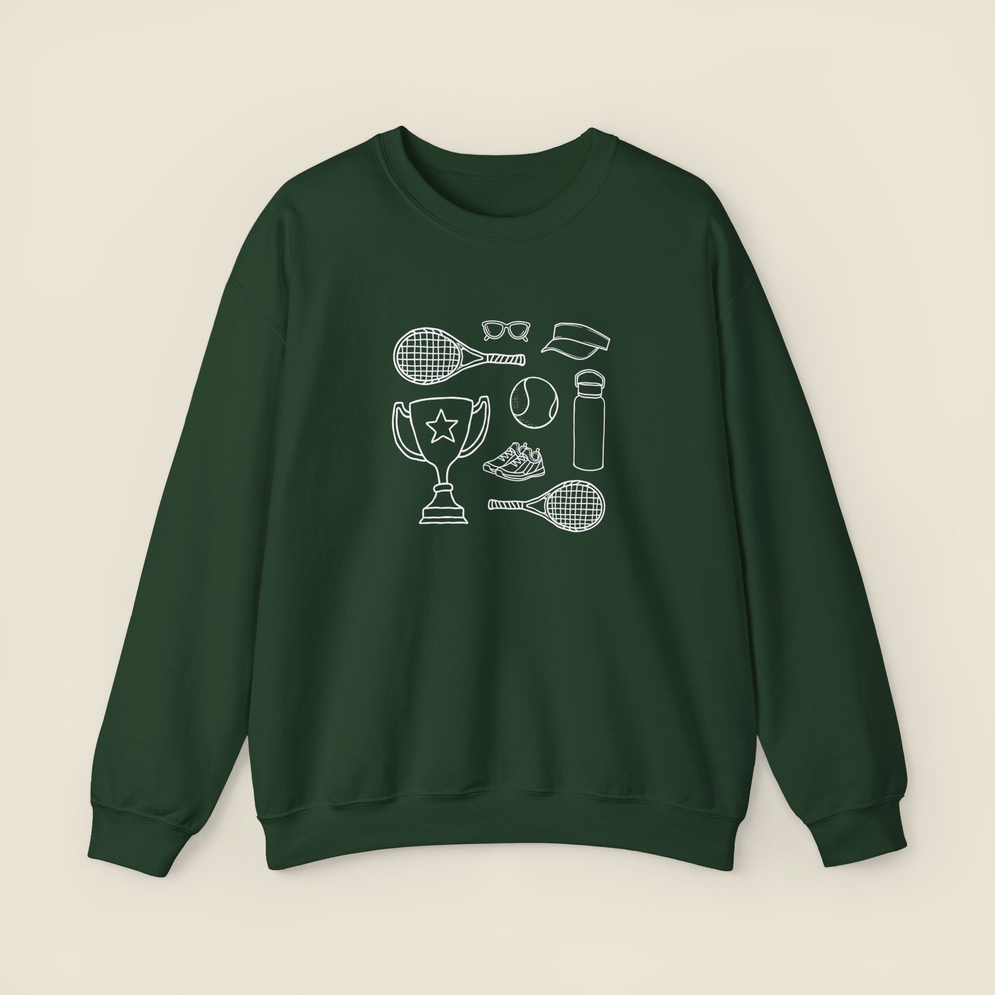 Tennis Player Cute Graphic Sweatshirts