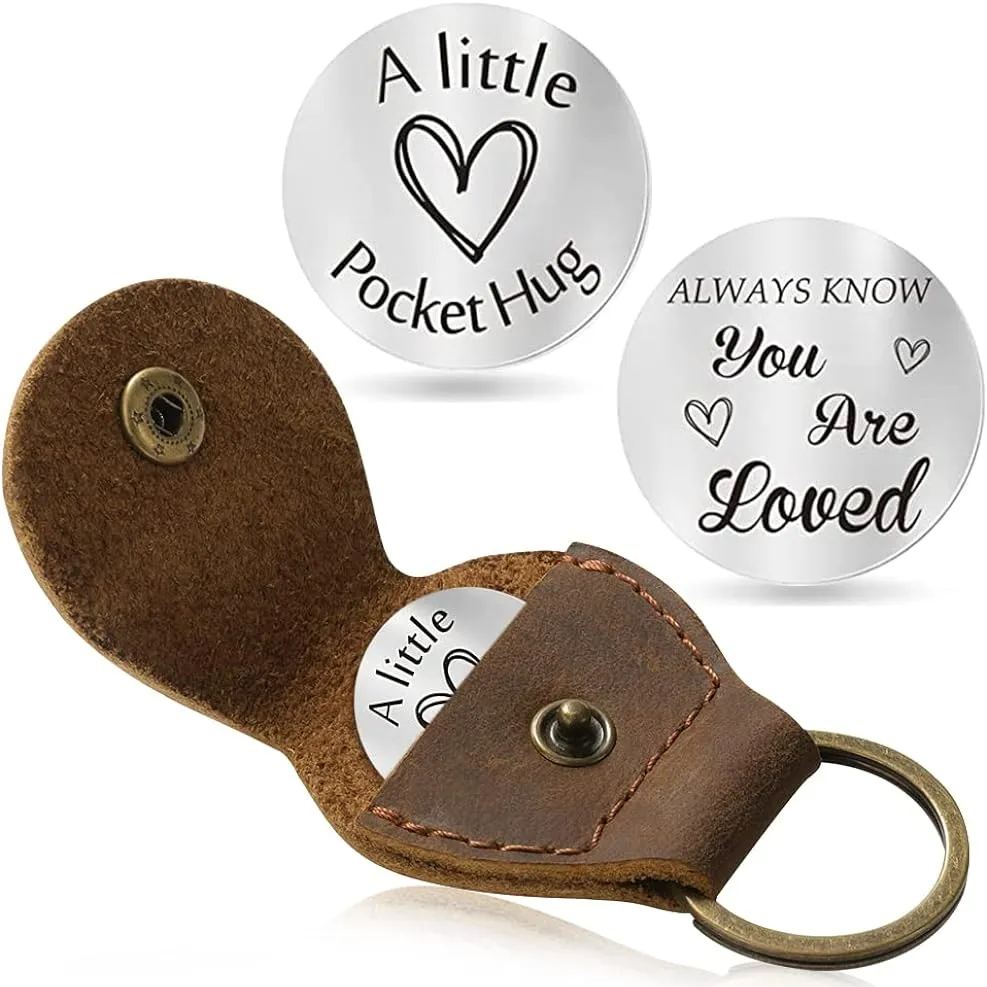 💝Pocket Hug Token Key Chain-Encourage Your Loved Ones🌹