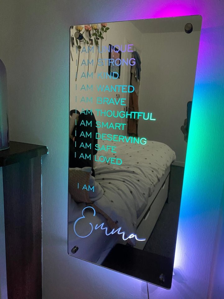 MyLoveCustom™ Affirmations Mirror - I Am Mirror