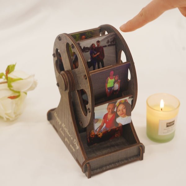 Personalized Mini Ferris Wheel with Photos, Best Mother Gift For Her