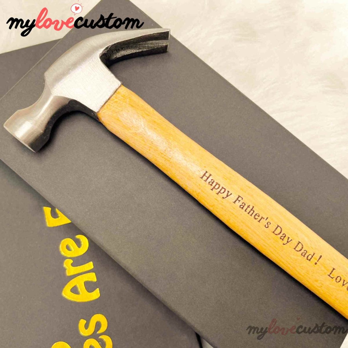 Personalized Tape Measure Hammer Set - Best Gift For Father's Day