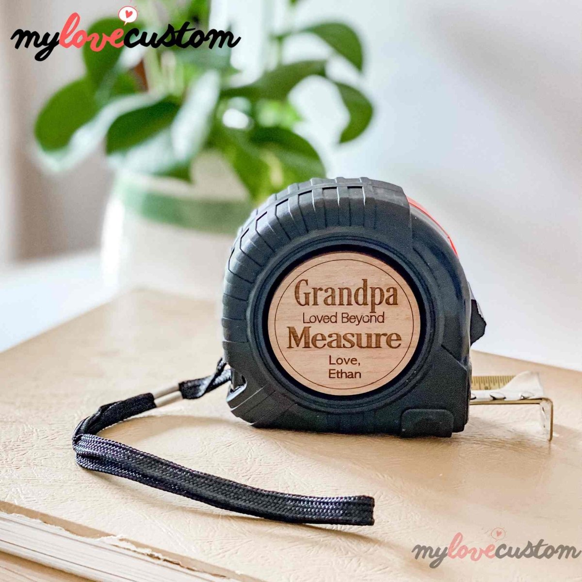 Personalized Tape Measure Hammer Set - Best Gift For Father's Day