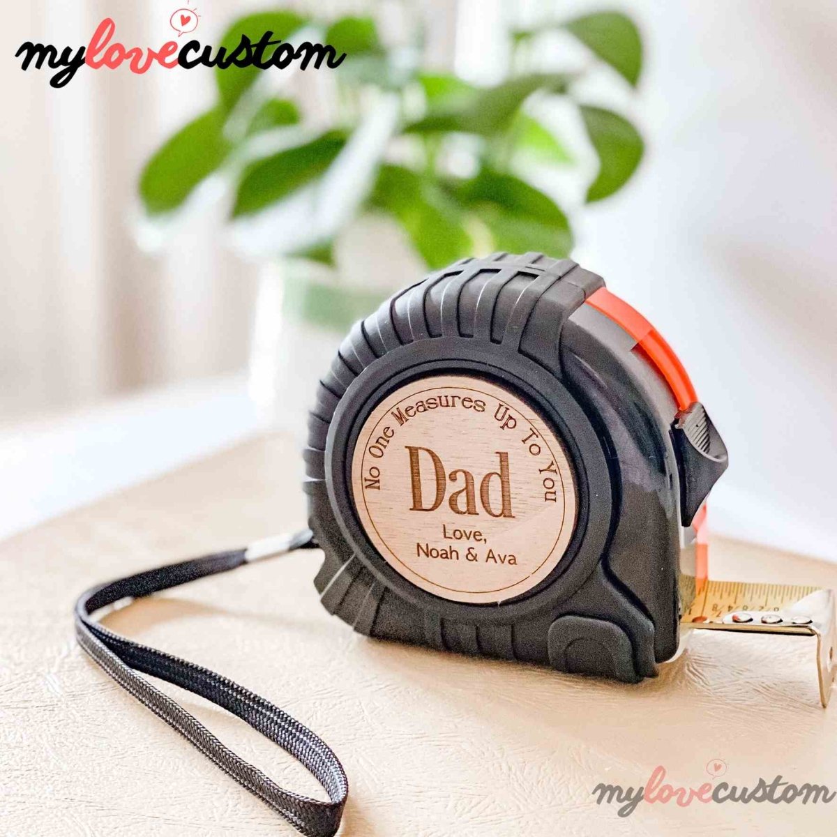 Personalized Tape Measure Hammer Set - Best Gift For Father's Day