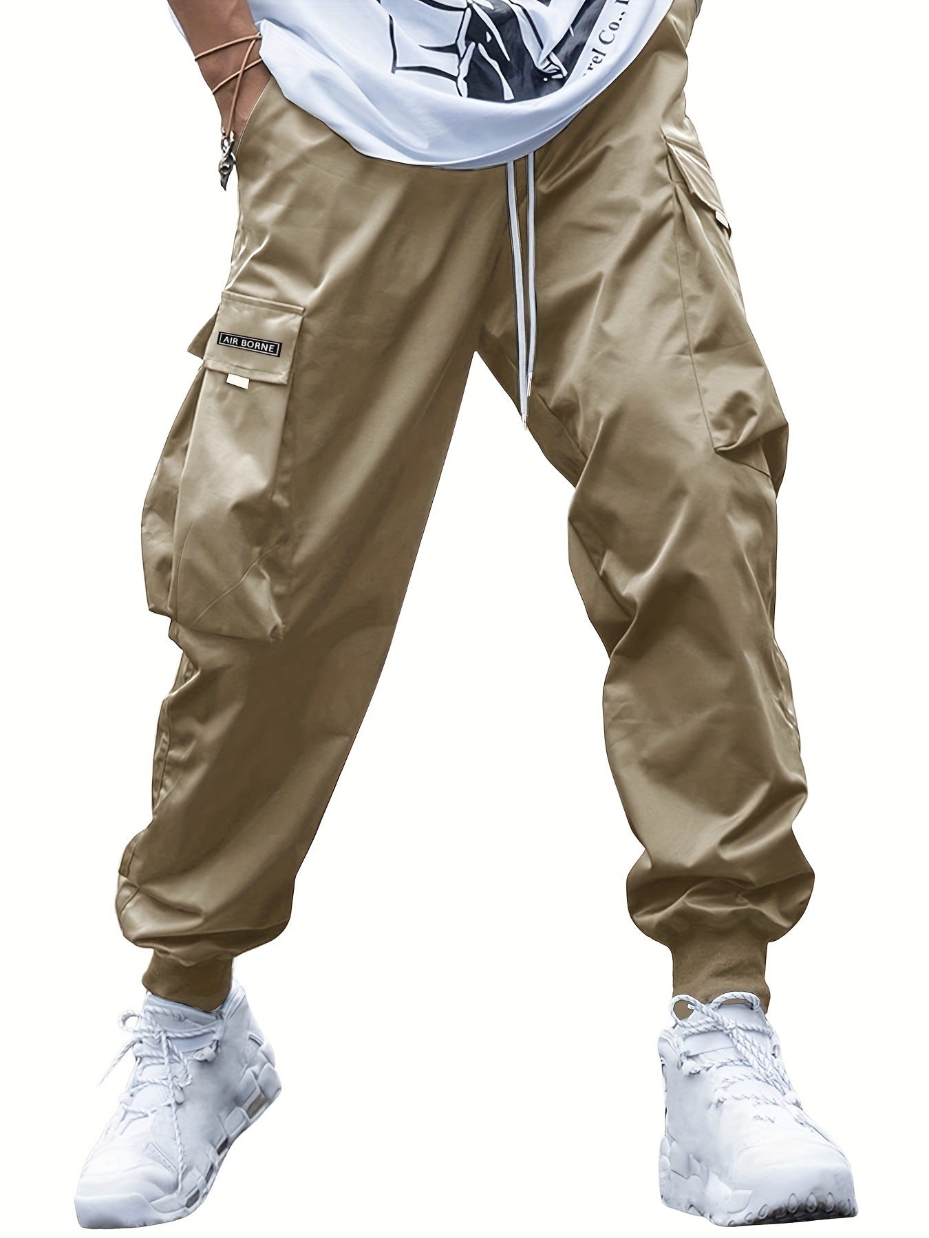  Men's Trendy Multi-pocket Workwear Trousers