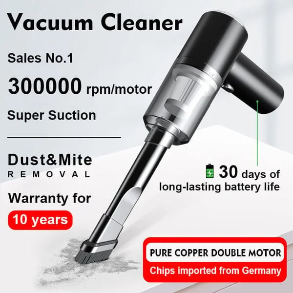 🔥Last Day Promotion 45% OFF - Wireless Handheld Car Vacuum Cleaner