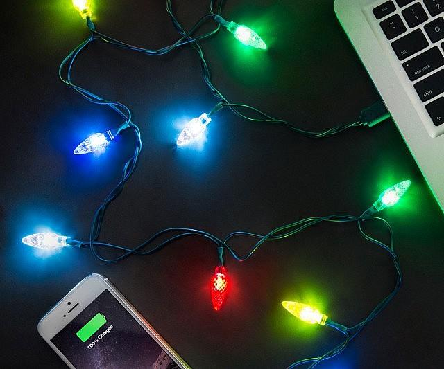 Christmas Lights Phone Charging Cable