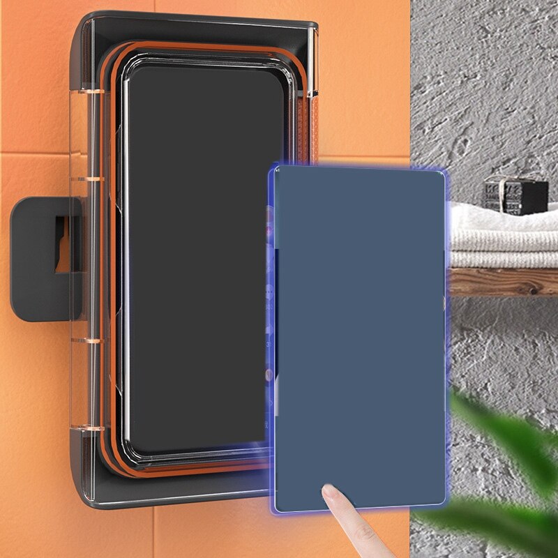 Bathroom Waterproof Mobile Phone Box Hole Free