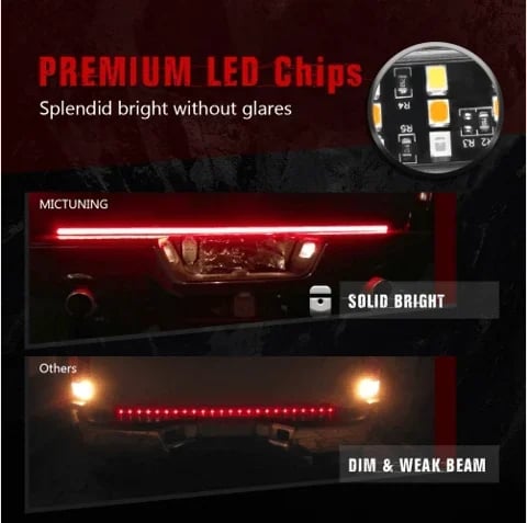 🎁2024 Hot Sale🎁 50%-LED tailgate lights, turn signals and driving and reversing lights